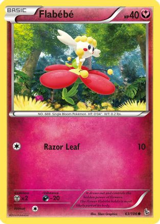 Flabebe (63) (63) [XY - Flashfire] - Deck Out Gaming