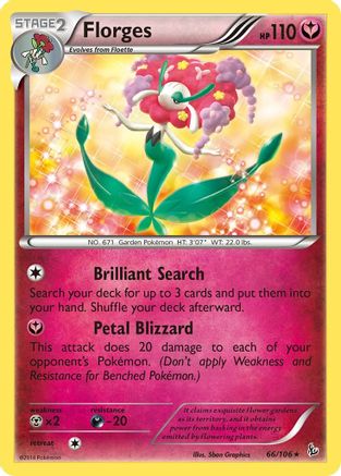 Florges (66) [XY - Flashfire] Reverse Holofoil - Deck Out Gaming