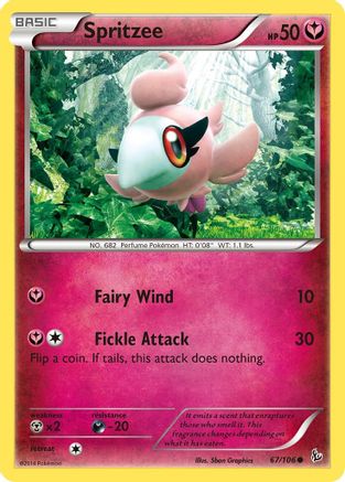 Spritzee (67) [XY - Flashfire] Reverse Holofoil - Deck Out Gaming