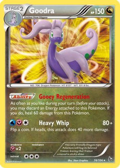 Goodra (74) [XY - Flashfire] Reverse Holofoil - Deck Out Gaming