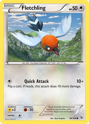 Fletchling (86) [XY - Flashfire] - Deck Out Gaming