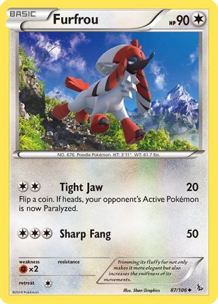 Furfrou (87) [XY - Flashfire] - Deck Out Gaming