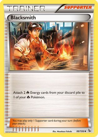 Blacksmith (88) [XY - Flashfire] Reverse Holofoil - Deck Out Gaming