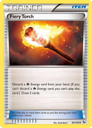 Fiery Torch (89) [XY - Flashfire] Reverse Holofoil - Deck Out Gaming