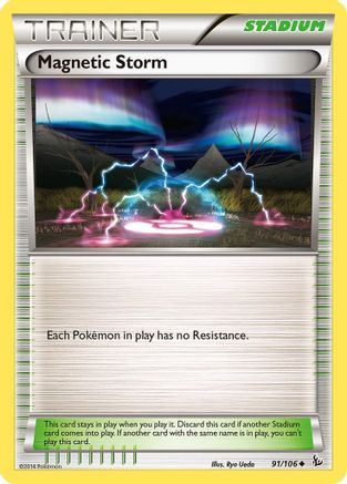 Magnetic Storm (91) [XY - Flashfire] Reverse Holofoil - Deck Out Gaming