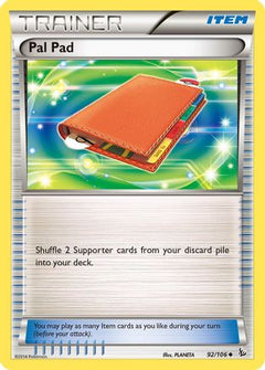 Pal Pad (92) [XY - Flashfire] Reverse Holofoil - Deck Out Gaming