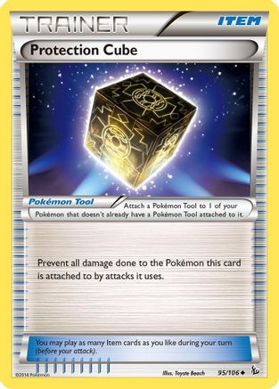 Protection Cube (95) [XY - Flashfire] Reverse Holofoil - Deck Out Gaming