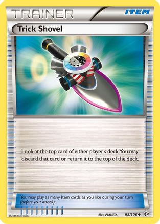Trick Shovel (98) [XY - Flashfire] Reverse Holofoil - Deck Out Gaming