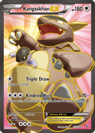 Kangaskhan EX (103 Full Art) (103) [XY - Flashfire] Holofoil - Deck Out Gaming