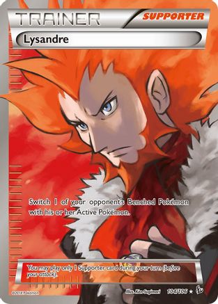 Lysandre (104 Full Art) (104) [XY - Flashfire] Holofoil - Deck Out Gaming