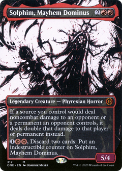 Solphim, Mayhem Dominus (Showcase) (312) [Phyrexia: All Will Be One] - Deck Out Gaming