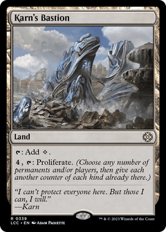Karn's Bastion (339) [The Lost Caverns of Ixalan Commander] - Deck Out Gaming