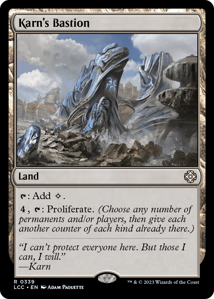 Karn's Bastion (339) [The Lost Caverns of Ixalan Commander] - Deck Out Gaming