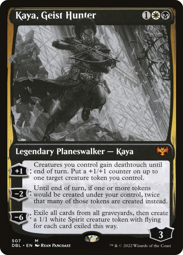 Kaya, Geist Hunter (507) [Innistrad: Double Feature] foil - Deck Out Gaming