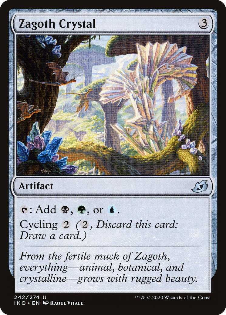 Zagoth Crystal (242) [Ikoria: Lair of Behemoths] - Deck Out Gaming