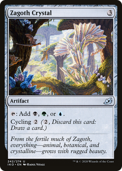 Zagoth Crystal (242) [Ikoria: Lair of Behemoths] foil - Deck Out Gaming
