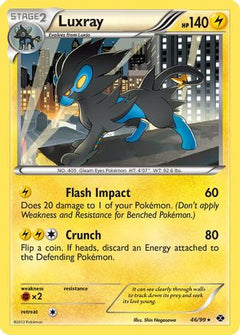 Luxray (46) [Next Destinies] Reverse Holofoil - Deck Out Gaming