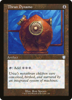 Thran Dynamo (Retro Frame) (168) [Commander: The Brothers' War] - Deck Out Gaming
