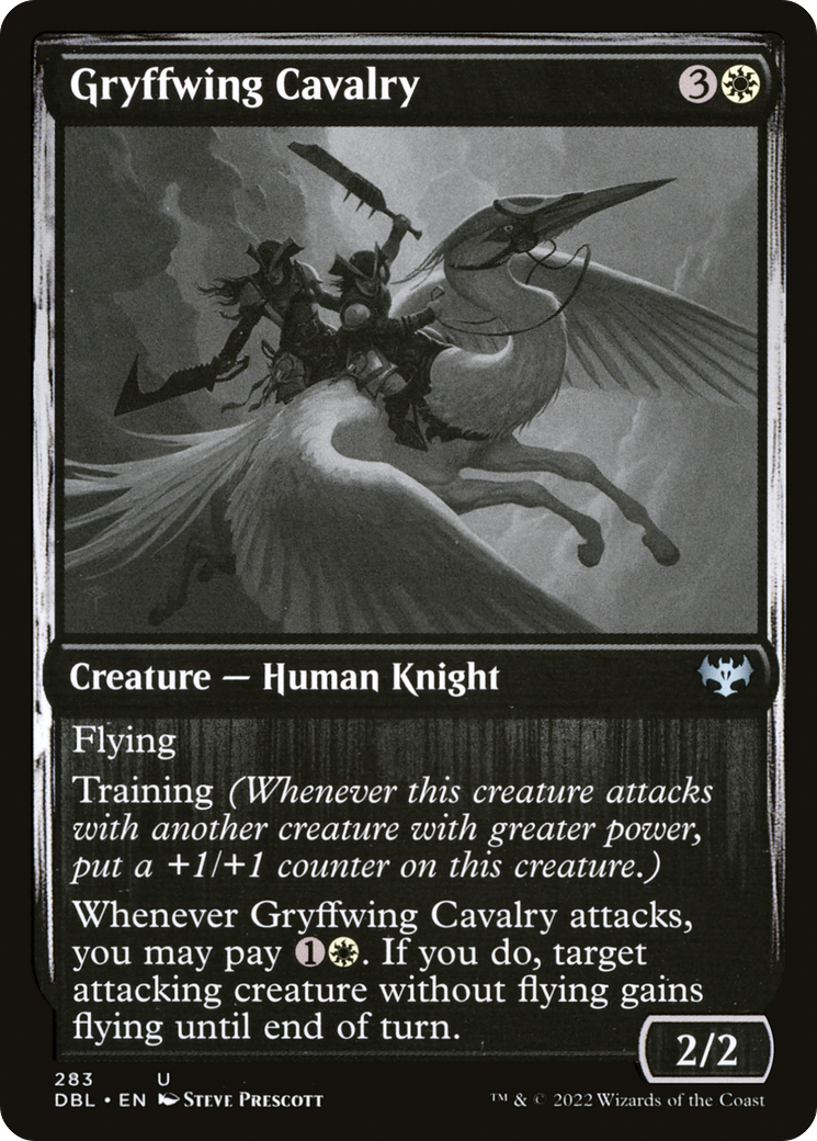 Gryffwing Cavalry (283) [Innistrad: Double Feature] foil - Deck Out Gaming