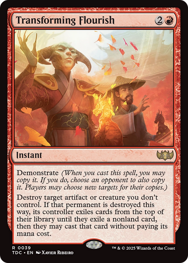 Transforming Flourish (39) [Commander: Tarkir: Dragonstorm] - Deck Out Gaming