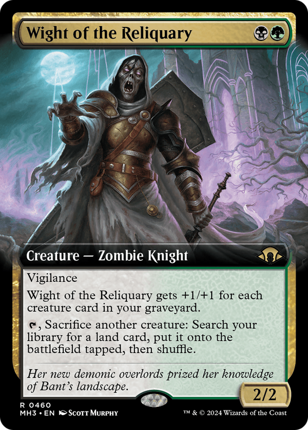 Wight of the Reliquary (Extended Art) (460) [Modern Horizons 3] foil - Deck Out Gaming
