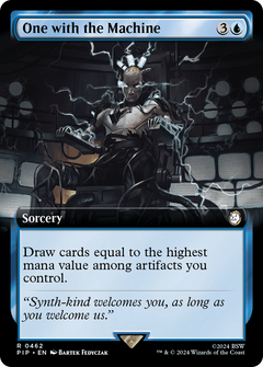 One with the Machine (Extended Art) (462) [Fallout] - Deck Out Gaming