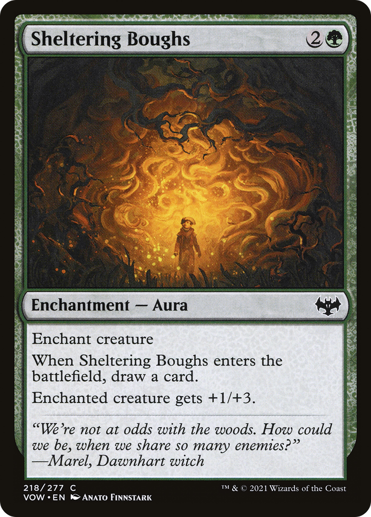 Sheltering Boughs (218) [Innistrad: Crimson Vow] - Deck Out Gaming