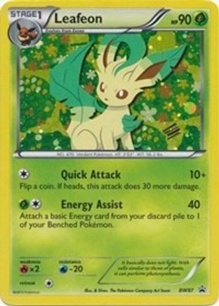 Leafeon - BW87 (BW87) [Black and White Promos] Holofoil - Deck Out Gaming