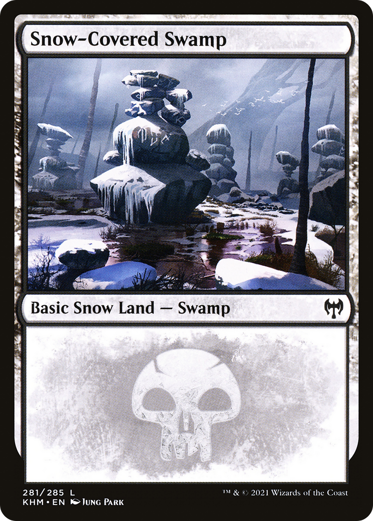 Snow-Covered Swamp (281) (281) [Kaldheim] - Deck Out Gaming