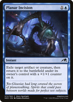 Planar Incision (72) [Kamigawa: Neon Dynasty] foil - Deck Out Gaming