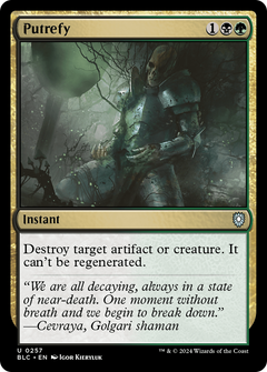 Putrefy (257) [Bloomburrow Commander] - Deck Out Gaming