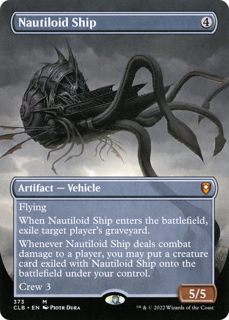 Nautiloid Ship (Borderless) (373) [Commander Legends: Battle for Baldur's Gate] - Deck Out Gaming