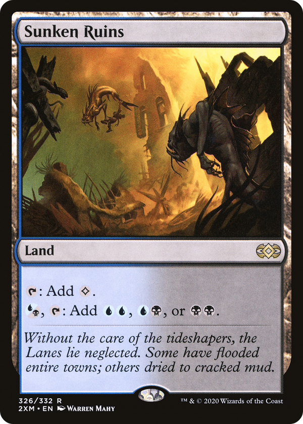 Sunken Ruins (326) [Double Masters] foil - Deck Out Gaming