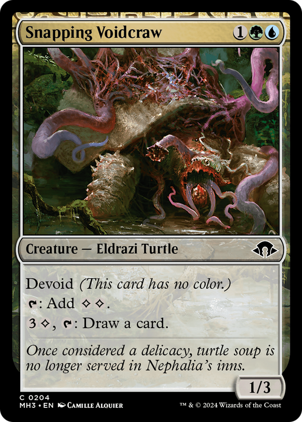 Snapping Voidcraw (204) [Modern Horizons 3] - Deck Out Gaming