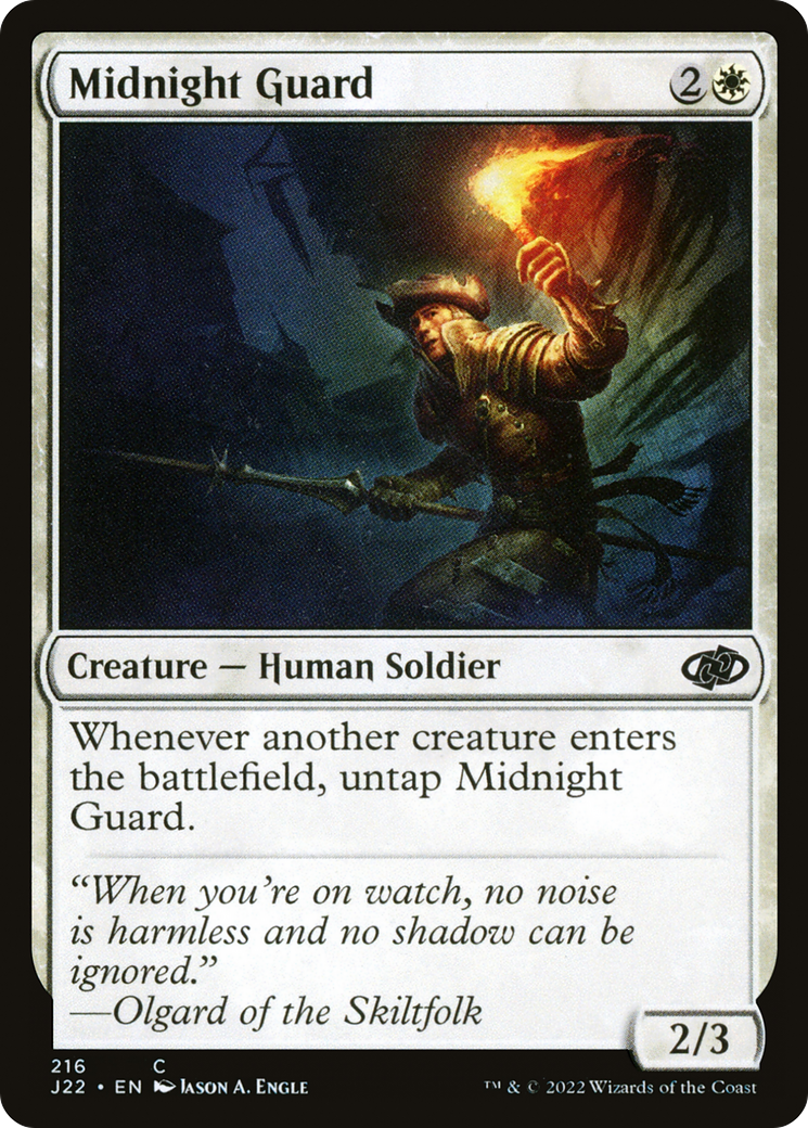 Midnight Guard (216) [Jumpstart 2022] - Deck Out Gaming