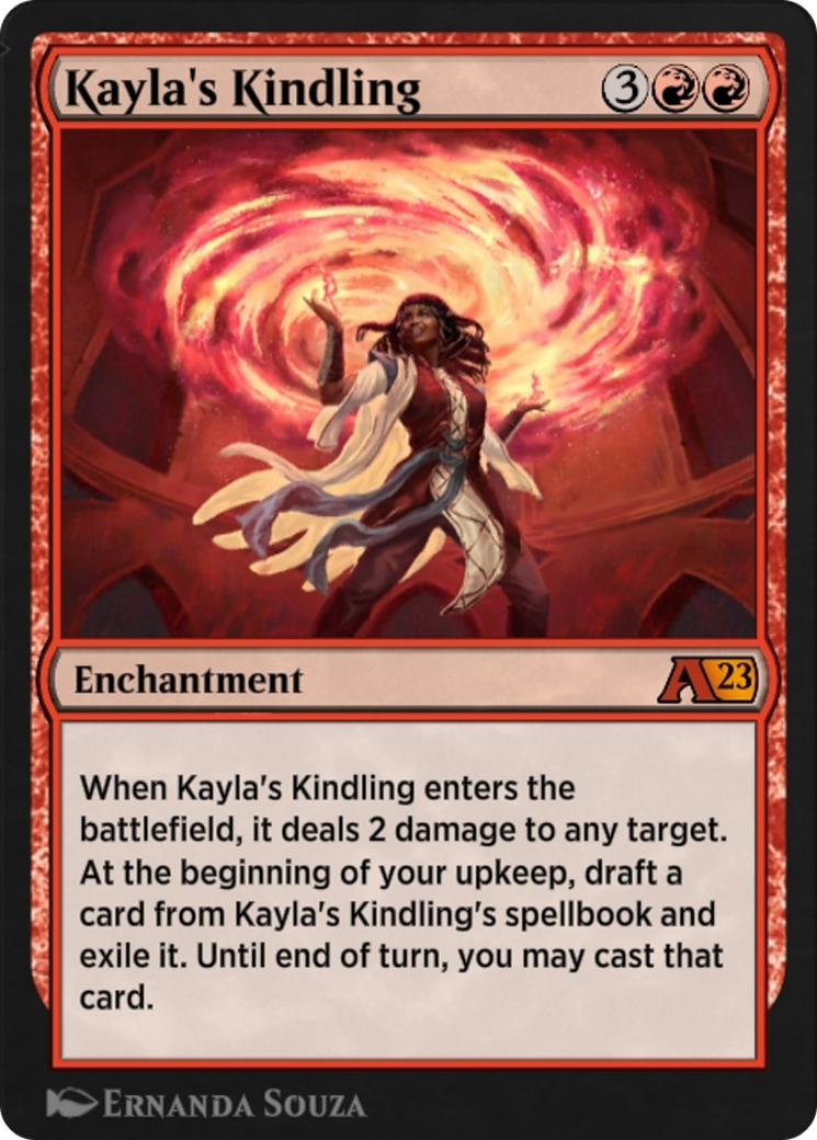 Kayla's Kindling (9) [Alchemy: The Brothers' War] - Deck Out Gaming