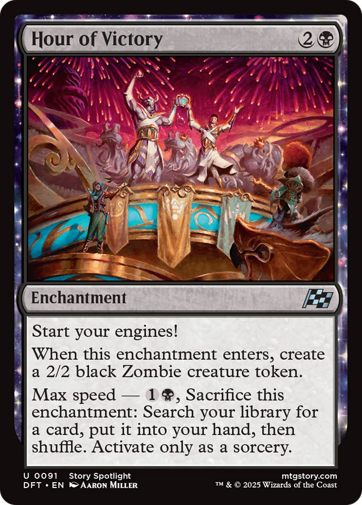 Hour of Victory (91) [Aetherdrift] - Deck Out Gaming