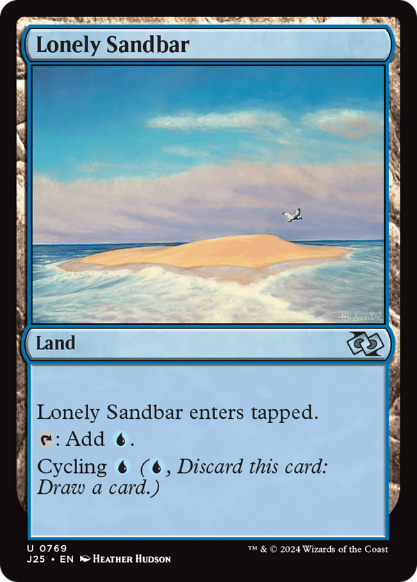 Lonely Sandbar (769) [Foundations Jumpstart] - Deck Out Gaming