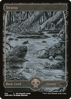 Swamp (410) [Innistrad: Crimson Vow] etched - Deck Out Gaming