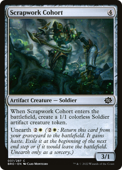 Scrapwork Cohort (37) [The Brothers' War] foil - Deck Out Gaming