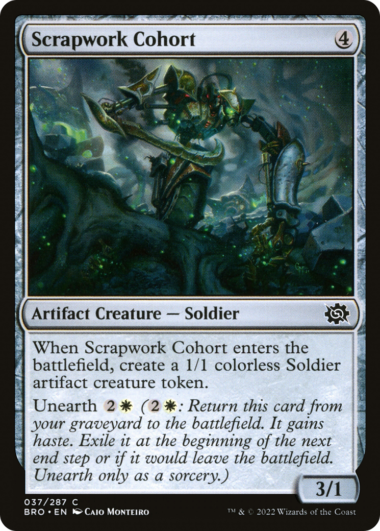 Scrapwork Cohort (37) [The Brothers' War] foil - Deck Out Gaming