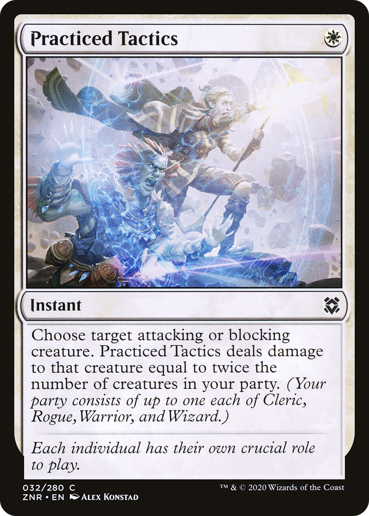 Practiced Tactics (32) [Zendikar Rising] - Deck Out Gaming