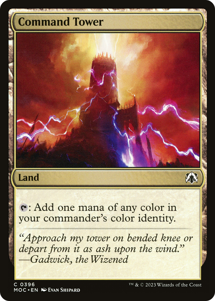 Command Tower (396) [March of the Machine Commander] - Deck Out Gaming