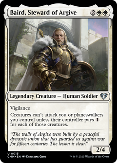 Baird, Steward of Argive (15) [Commander Masters] foil - Deck Out Gaming