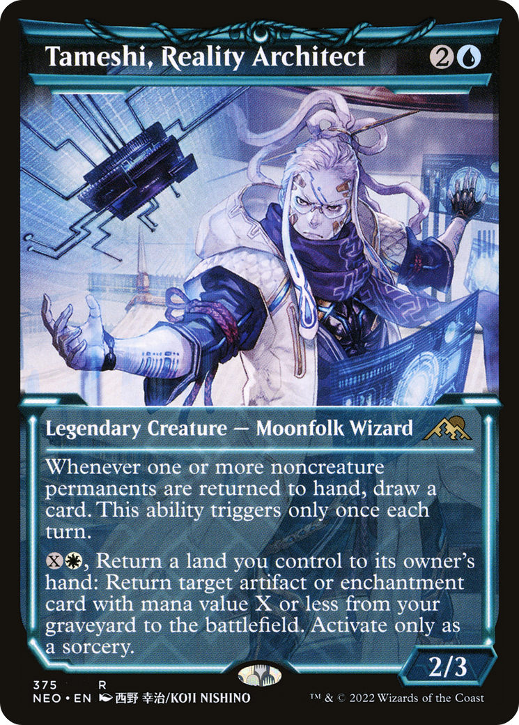 Tameshi, Reality Architect (Showcase) (375) [Kamigawa: Neon Dynasty] - Deck Out Gaming