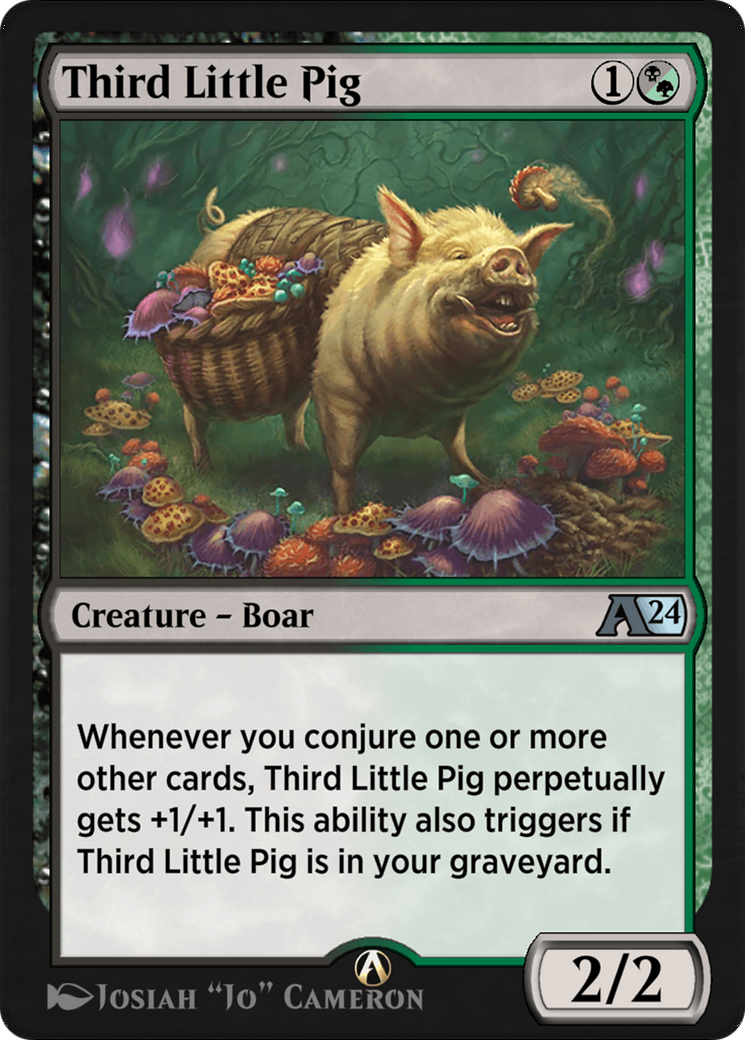 Third Little Pig (28) [Alchemy: Wilds of Eldraine] - Deck Out Gaming