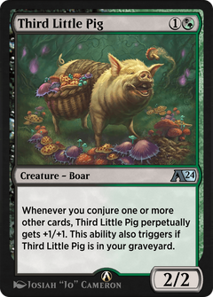 Third Little Pig (28) [Alchemy: Wilds of Eldraine] - Deck Out Gaming