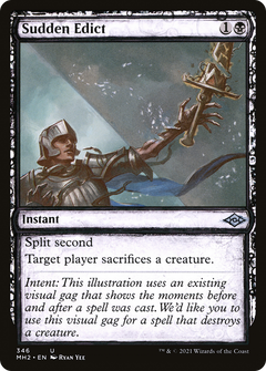 Sudden Edict (Showcase) (346) [Modern Horizons 2] - Deck Out Gaming
