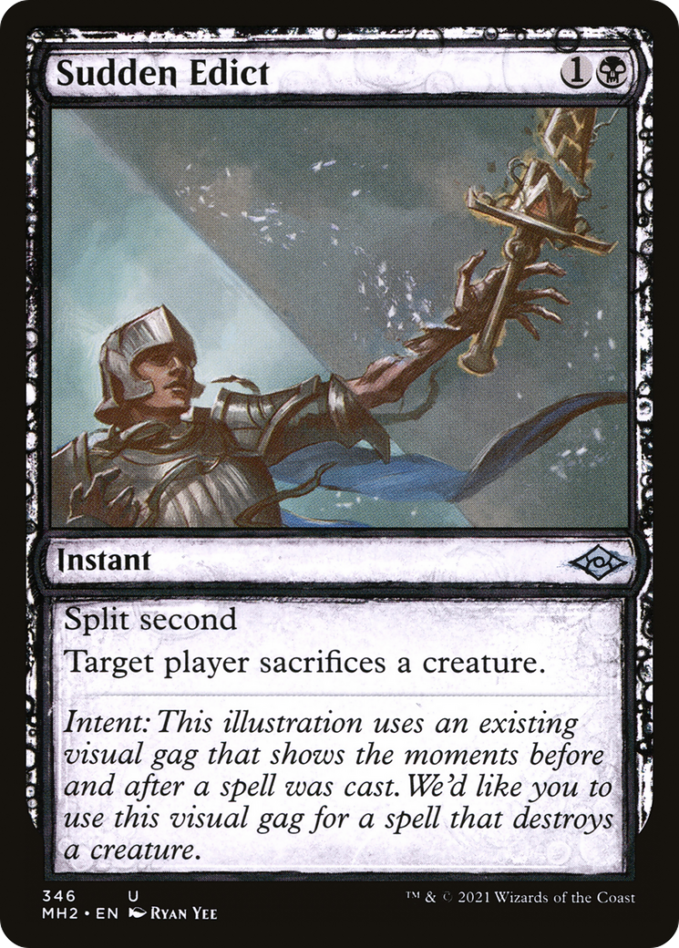 Sudden Edict (Showcase) (346) [Modern Horizons 2] - Deck Out Gaming