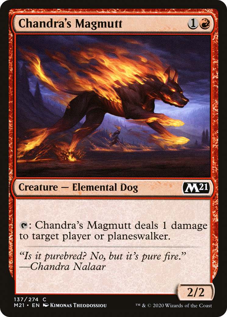 Chandra's Magmutt (137) [Core Set 2021] - Deck Out Gaming